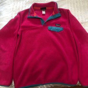 Vintage Patagonia Synchilla fleece snap T pullover
